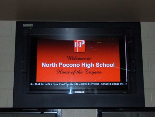 Outdoor Digital Signage can go where noticeboards can't